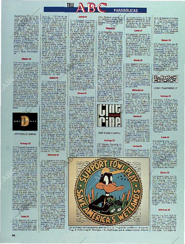 BLANCO Y NEGRO MADRID 23-01-1994 página 94