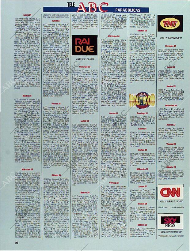 BLANCO Y NEGRO MADRID 23-01-1994 página 96