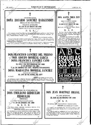 ABC MADRID 24-01-1994 página 100