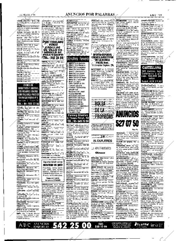 ABC MADRID 24-01-1994 página 109