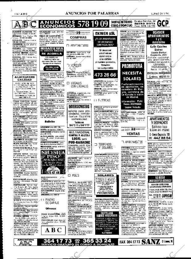 ABC MADRID 24-01-1994 página 114