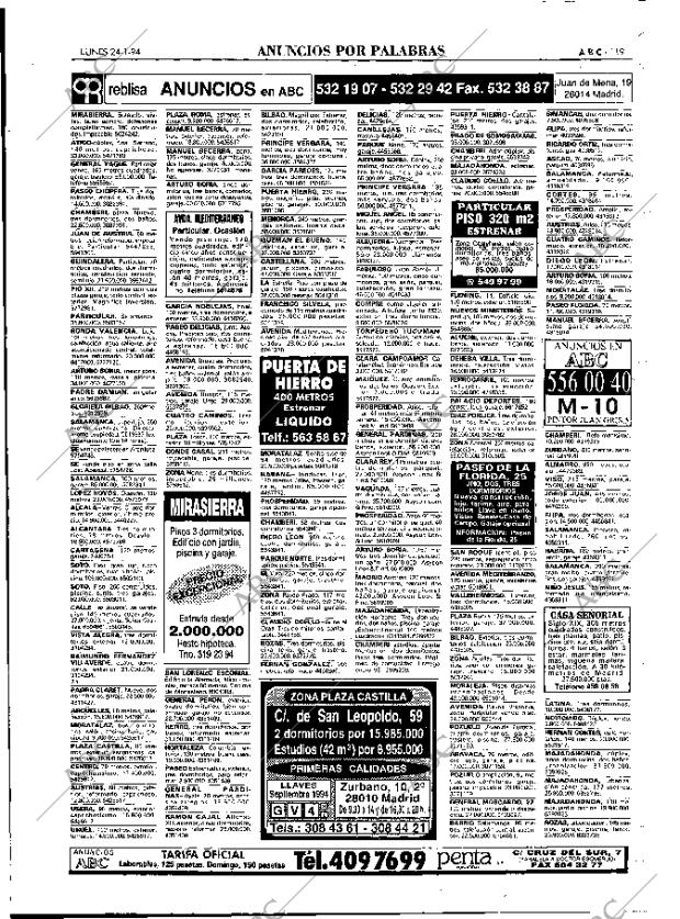 ABC MADRID 24-01-1994 página 119