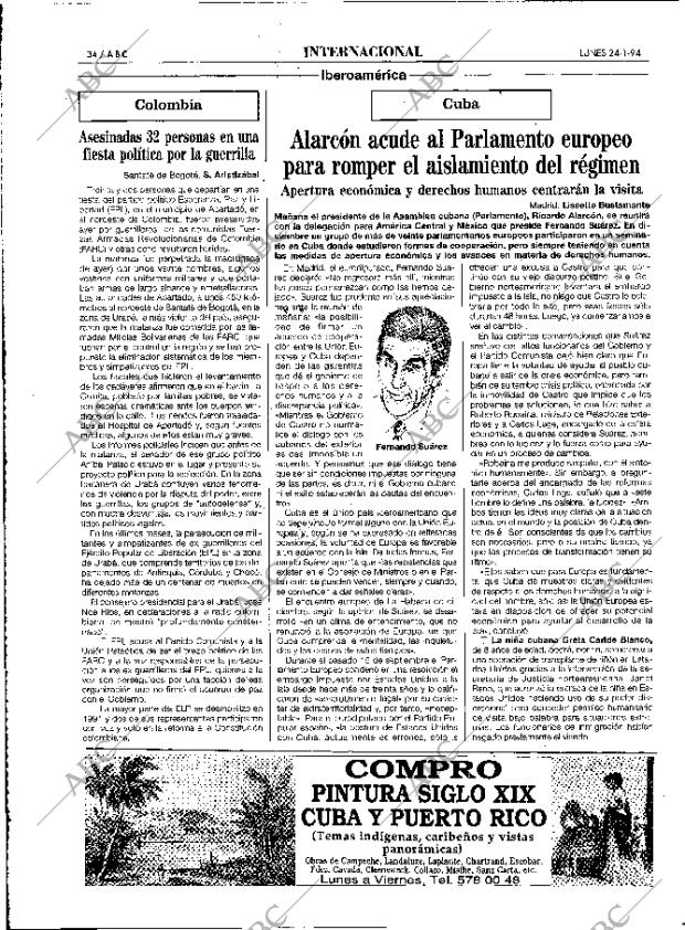 ABC MADRID 24-01-1994 página 34