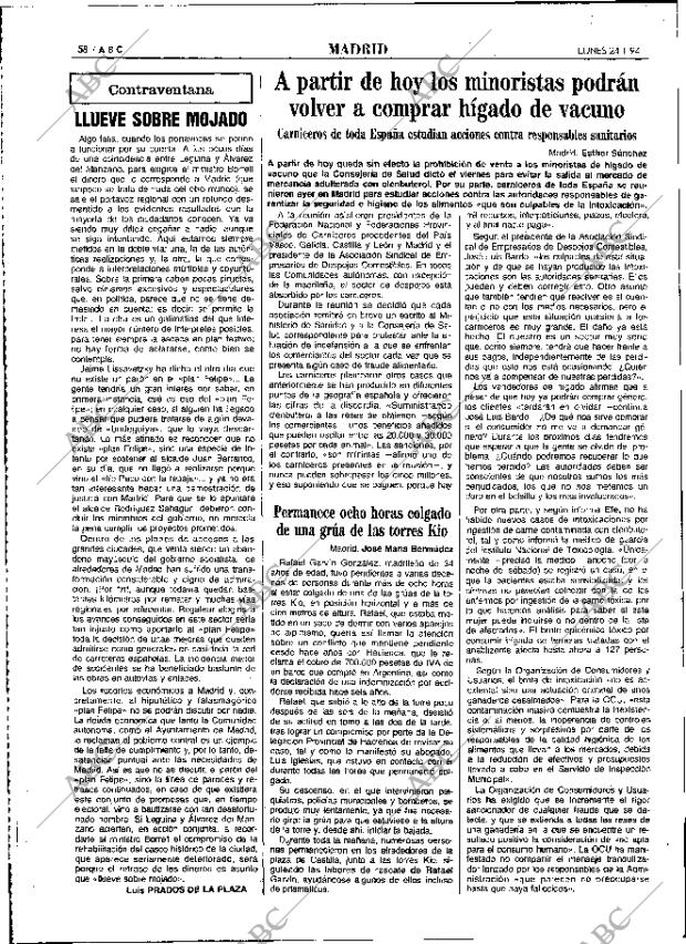 ABC MADRID 24-01-1994 página 58