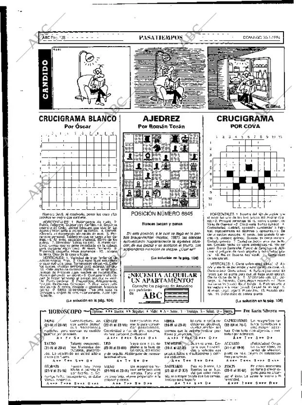 ABC MADRID 30-01-1994 página 138