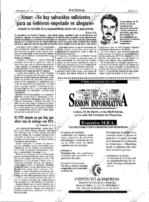 ABC MADRID 30-01-1994 página 31