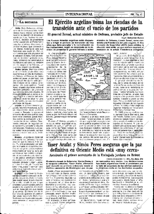 ABC MADRID 30-01-1994 página 41