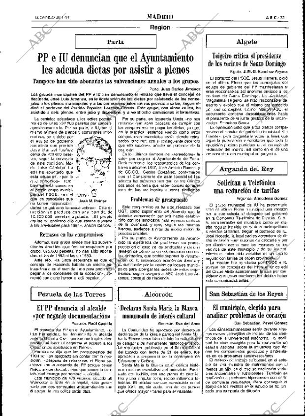 ABC MADRID 30-01-1994 página 73