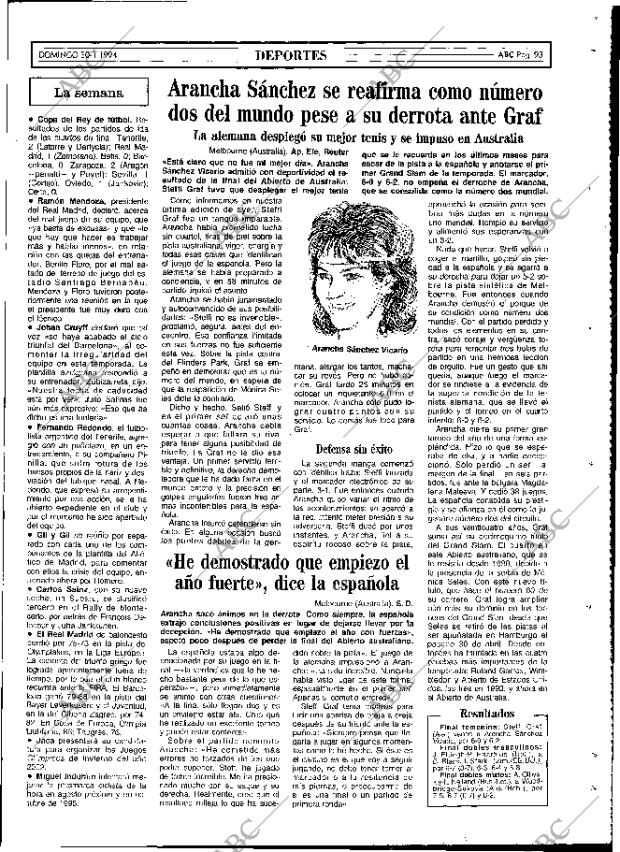 ABC MADRID 30-01-1994 página 93
