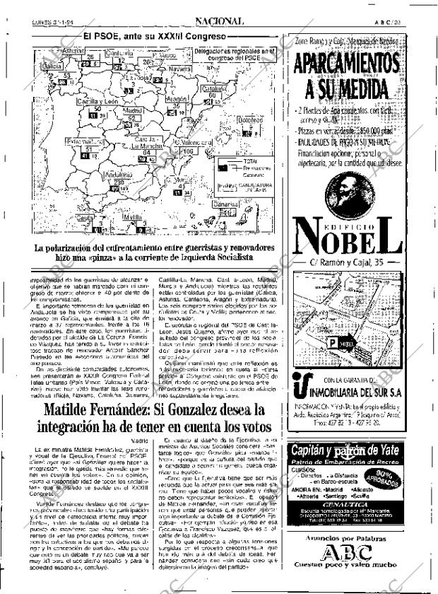 ABC SEVILLA 31-01-1994 página 23