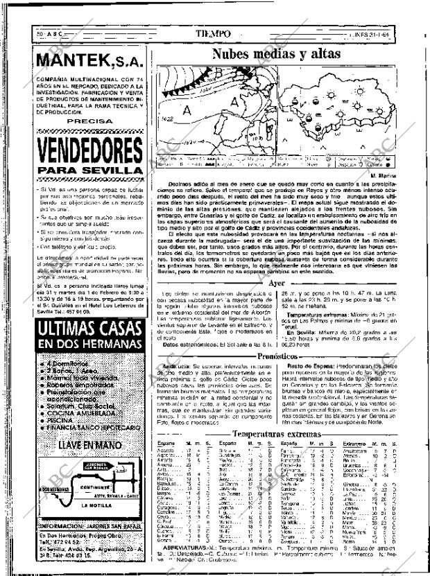 ABC SEVILLA 31-01-1994 página 50