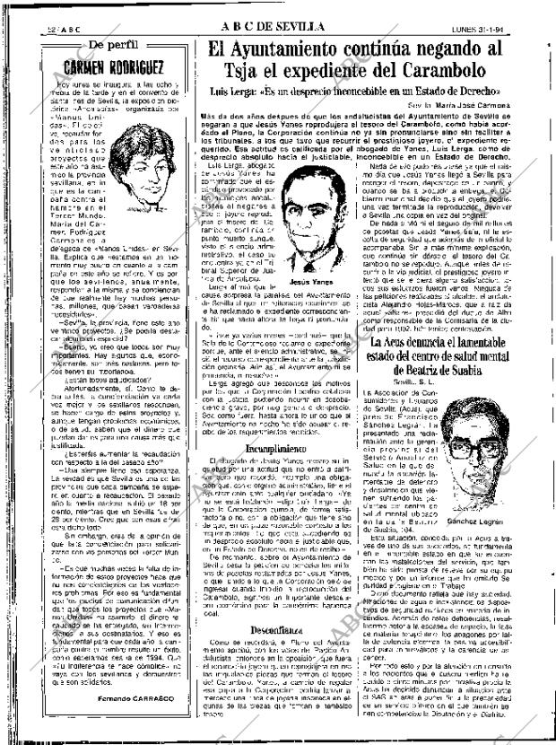 ABC SEVILLA 31-01-1994 página 52