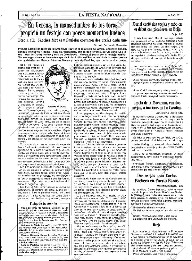 ABC SEVILLA 31-01-1994 página 87