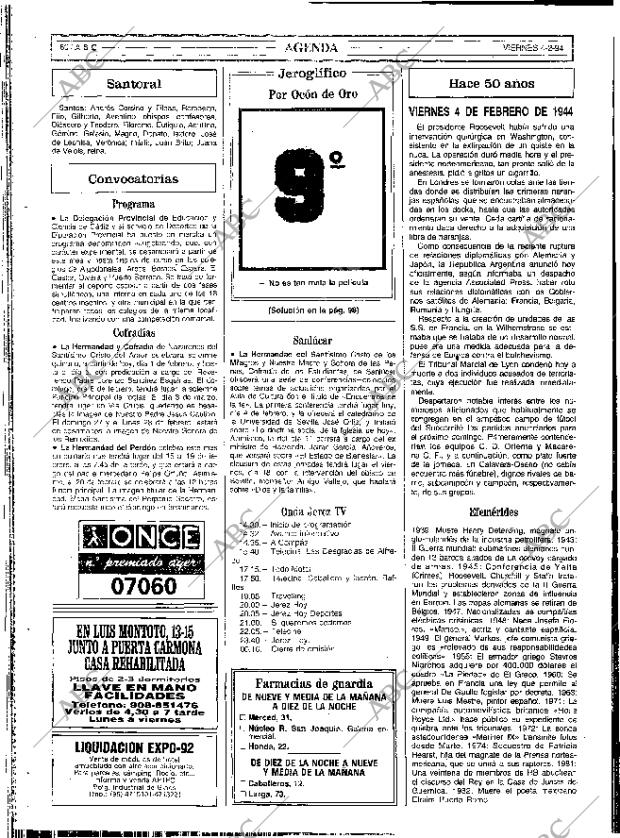 ABC SEVILLA 04-02-1994 página 60