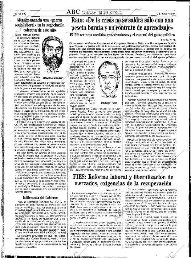 ABC SEVILLA 04-02-1994 página 62