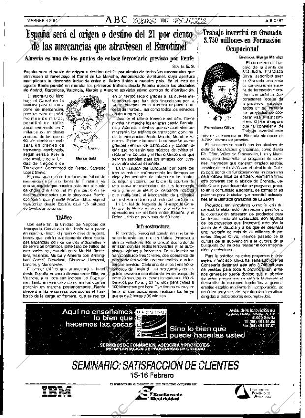 ABC SEVILLA 04-02-1994 página 67