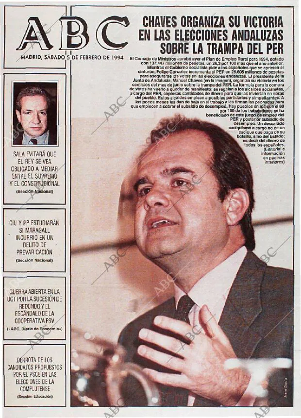 ABC MADRID 05-02-1994 página 1