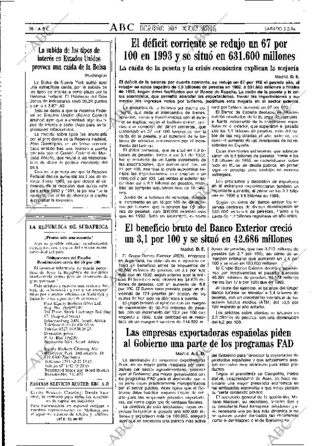 ABC MADRID 05-02-1994 página 38