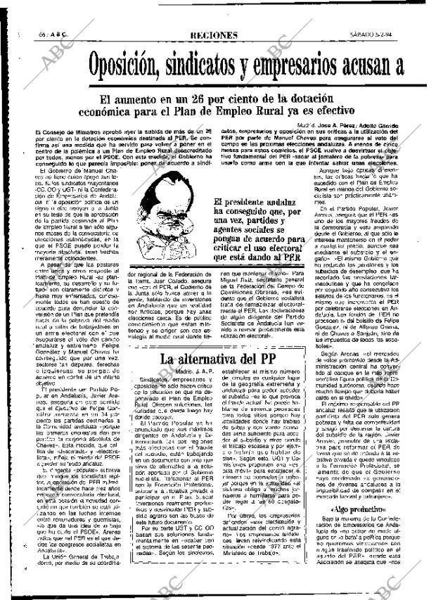 ABC MADRID 05-02-1994 página 66