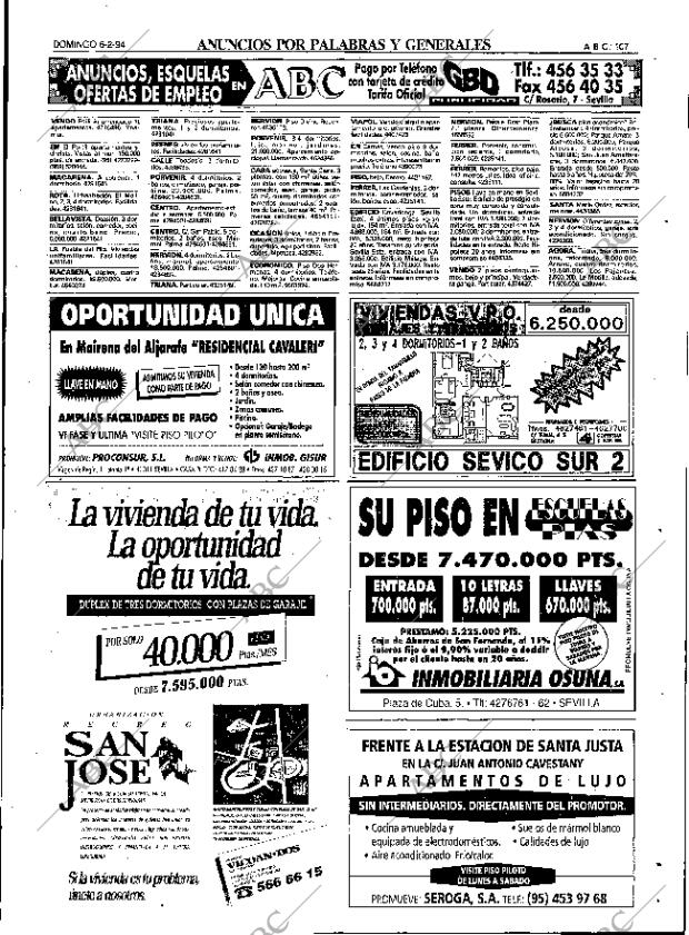 ABC SEVILLA 06-02-1994 página 107