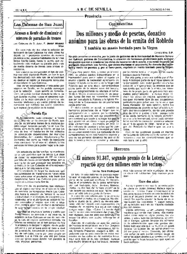 ABC SEVILLA 06-02-1994 página 68