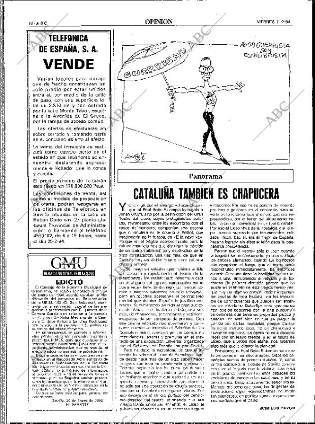 ABC SEVILLA 11-02-1994 página 18