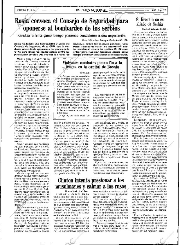 ABC SEVILLA 11-02-1994 página 27