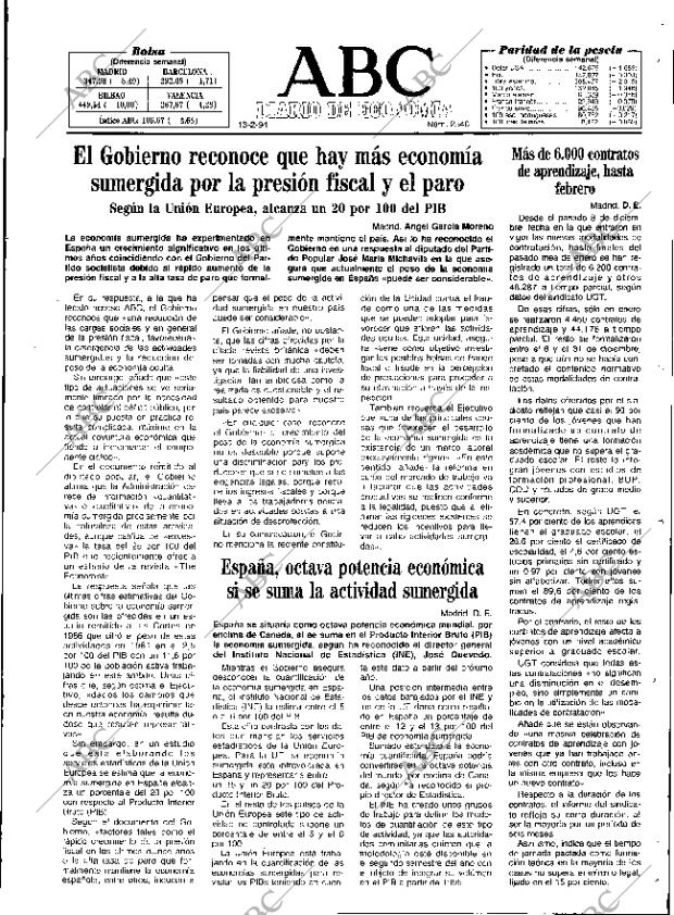 ABC SEVILLA 13-02-1994 página 101