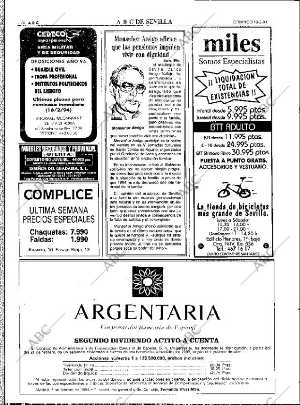 ABC SEVILLA 13-02-1994 página 70
