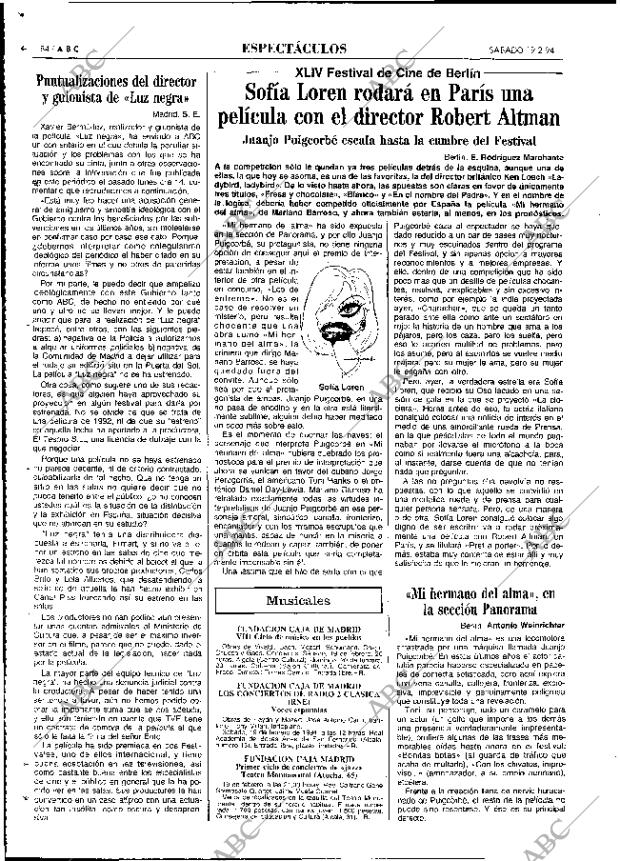 ABC MADRID 19-02-1994 página 84