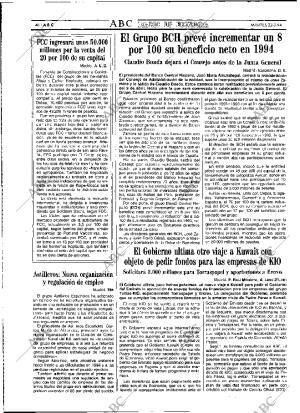 ABC MADRID 22-02-1994 página 40