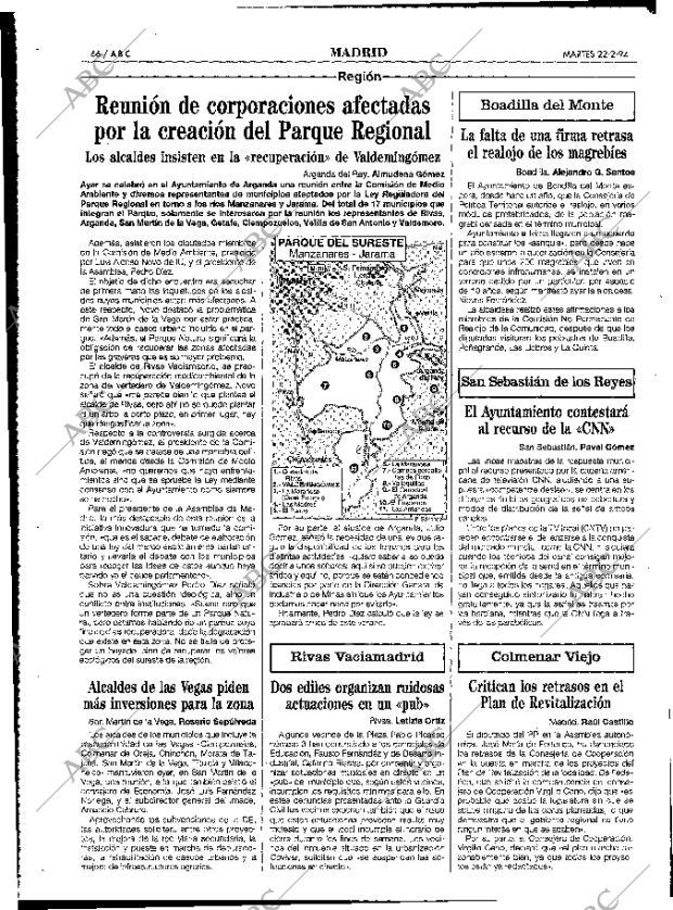 ABC MADRID 22-02-1994 página 66