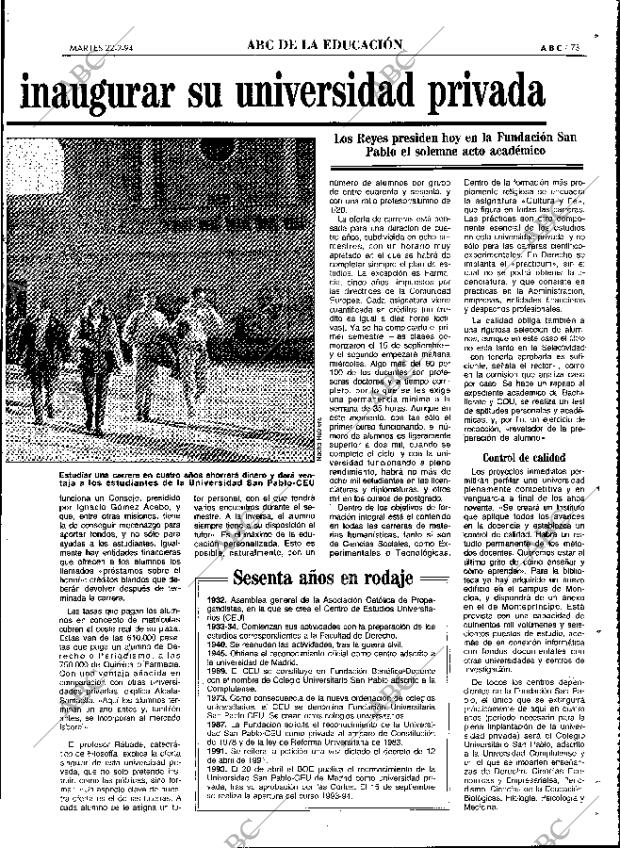 ABC MADRID 22-02-1994 página 73