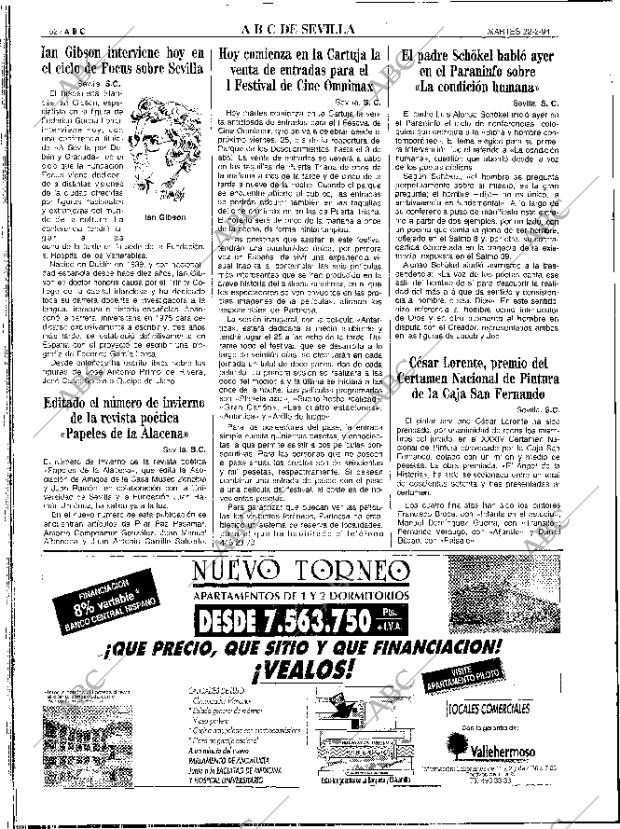 ABC SEVILLA 22-02-1994 página 52