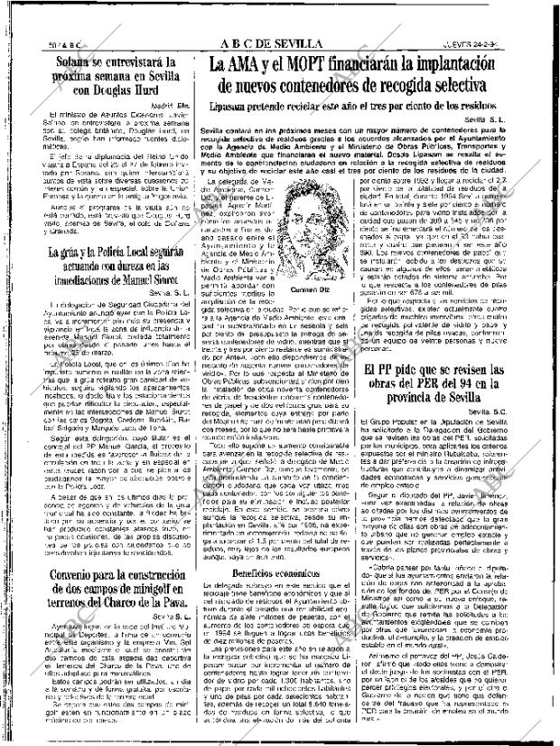 ABC SEVILLA 24-02-1994 página 50