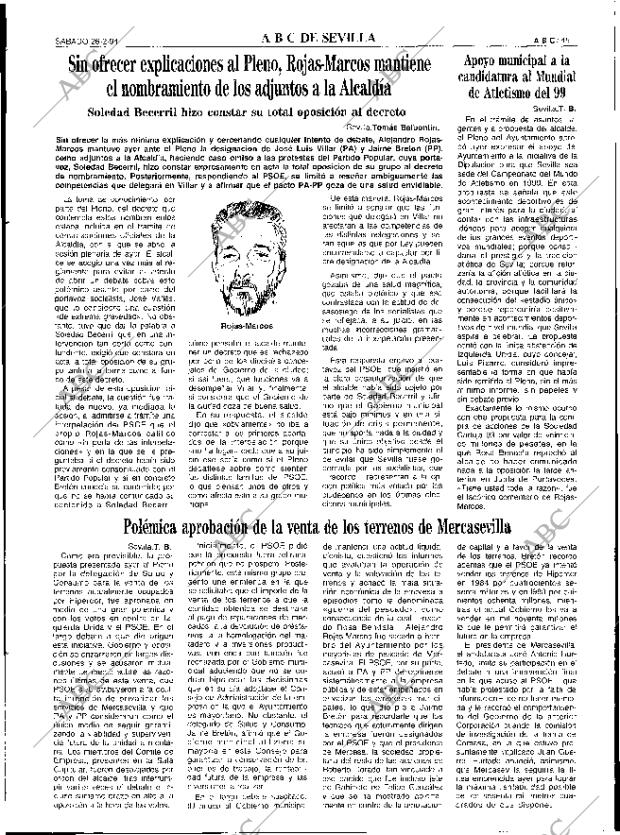 ABC SEVILLA 26-02-1994 página 45