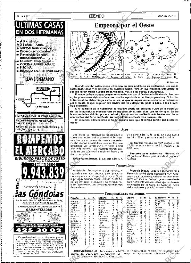 ABC SEVILLA 26-02-1994 página 62