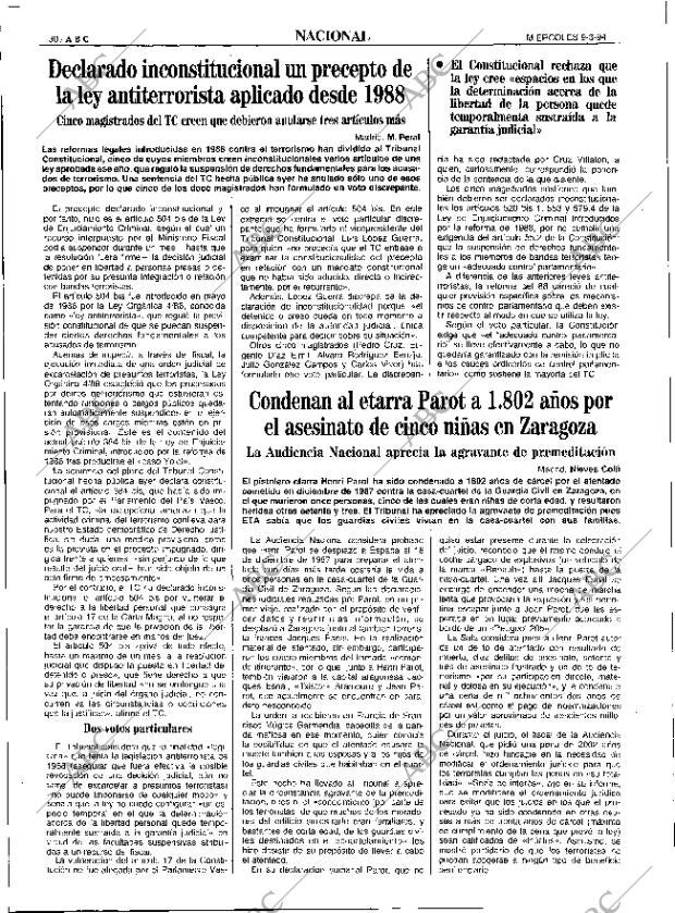 ABC SEVILLA 09-03-1994 página 30