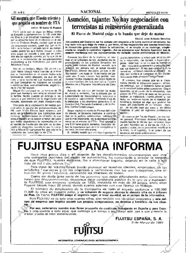 ABC SEVILLA 09-03-1994 página 32