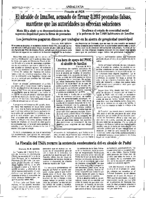 ABC SEVILLA 09-03-1994 página 43
