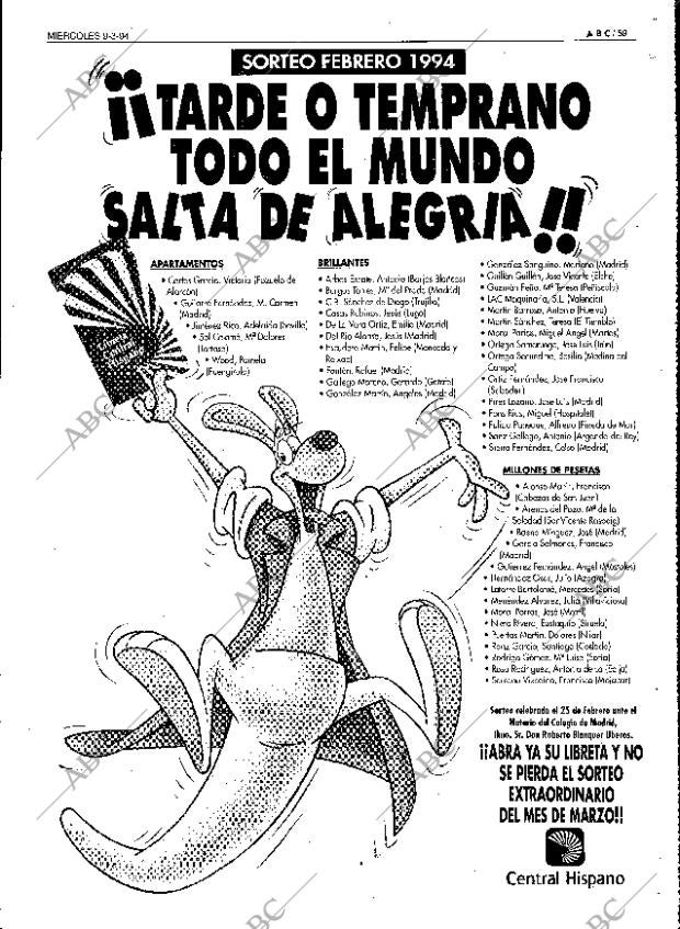 ABC SEVILLA 09-03-1994 página 59