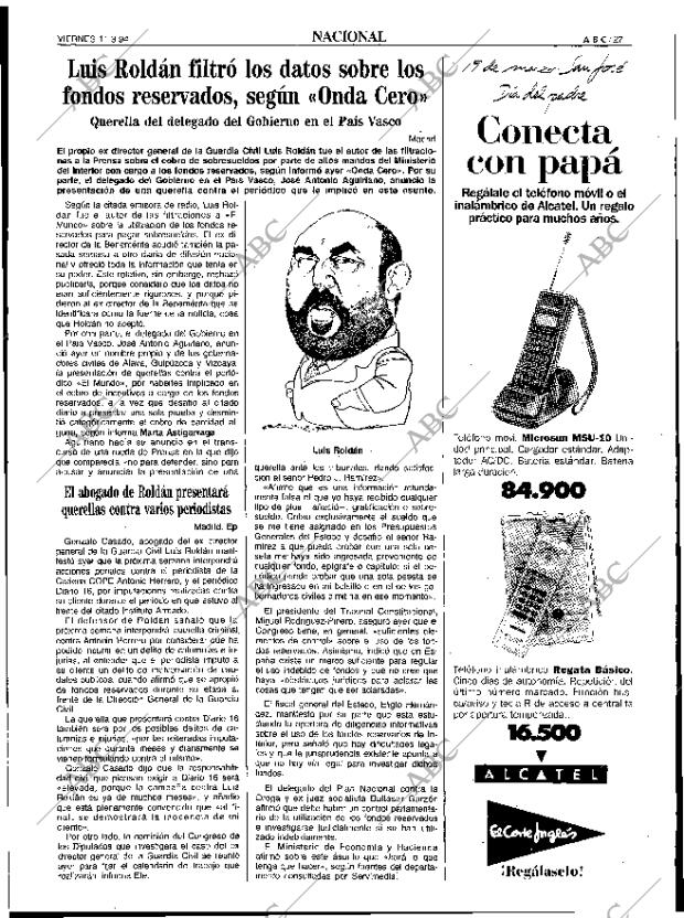 ABC SEVILLA 11-03-1994 página 27