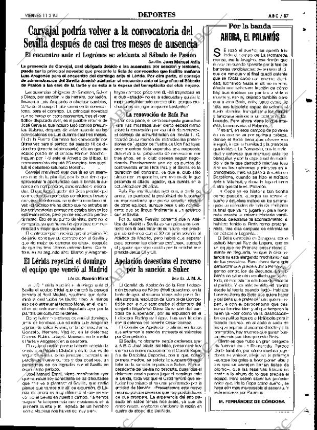 ABC SEVILLA 11-03-1994 página 87