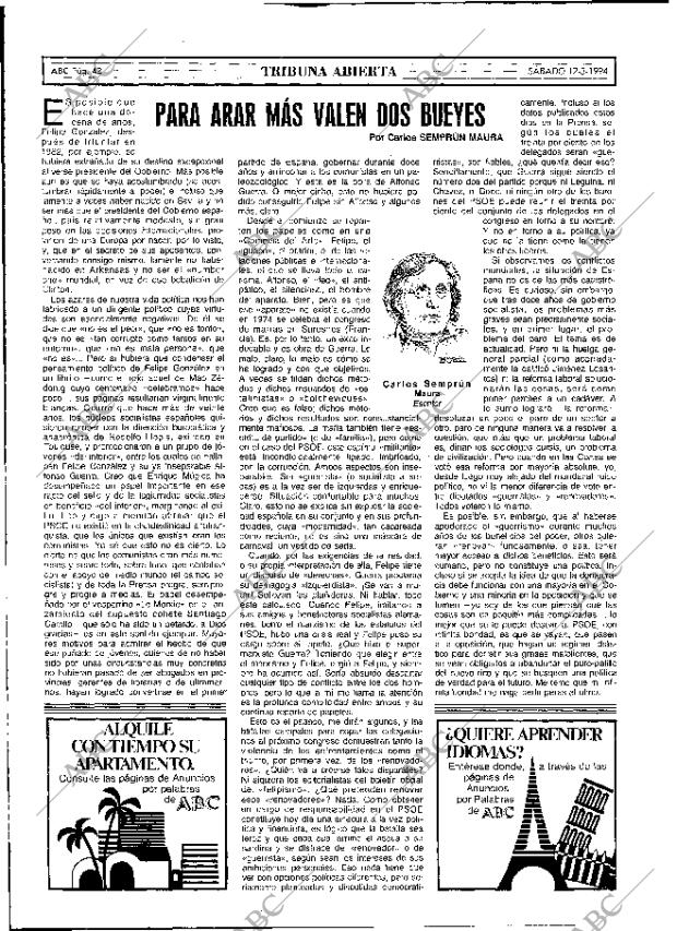 ABC MADRID 12-03-1994 página 42