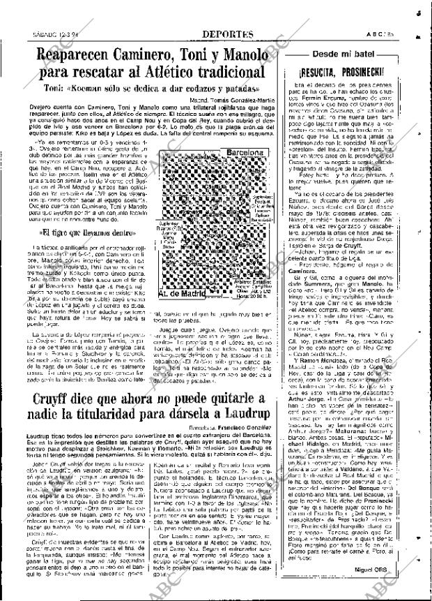 ABC MADRID 12-03-1994 página 85