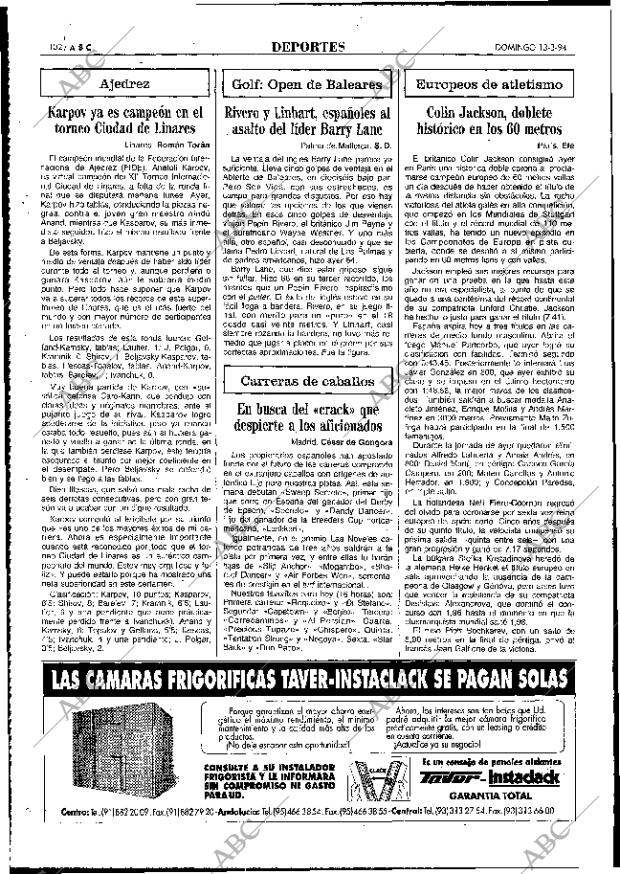 ABC MADRID 13-03-1994 página 102