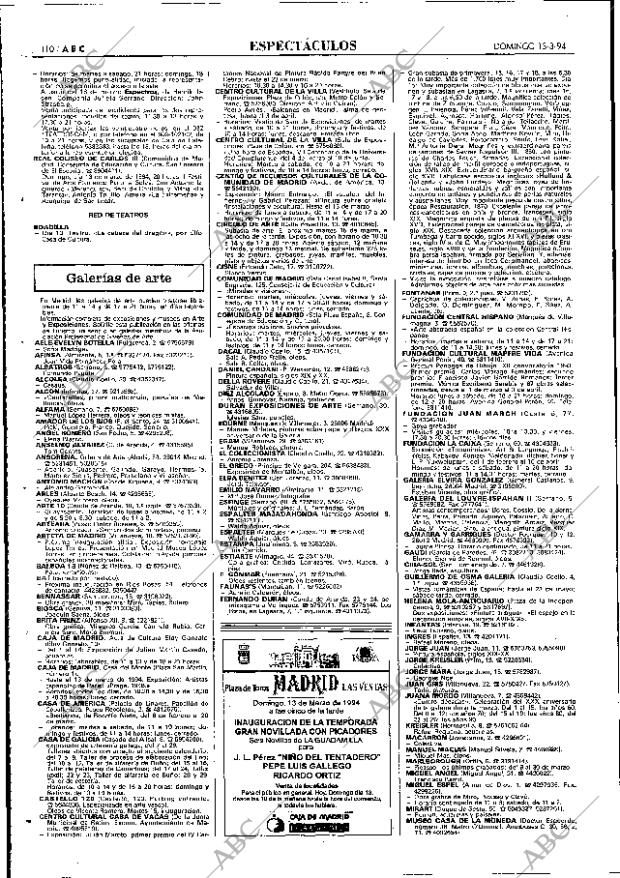 ABC MADRID 13-03-1994 página 110