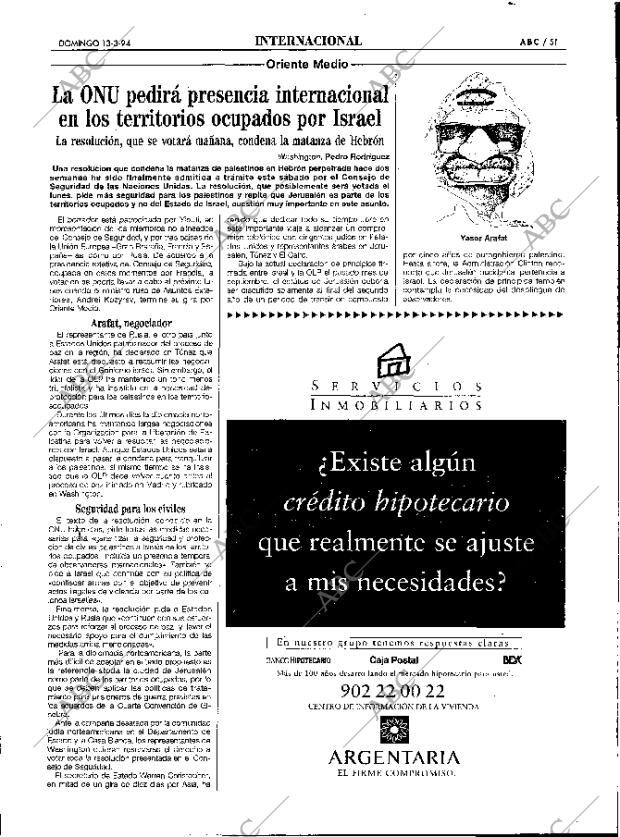 ABC MADRID 13-03-1994 página 51