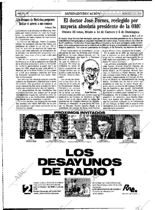 ABC MADRID 13-03-1994 página 68