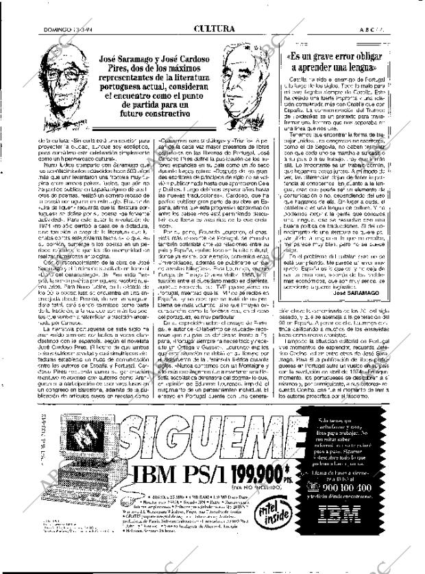 ABC MADRID 13-03-1994 página 71